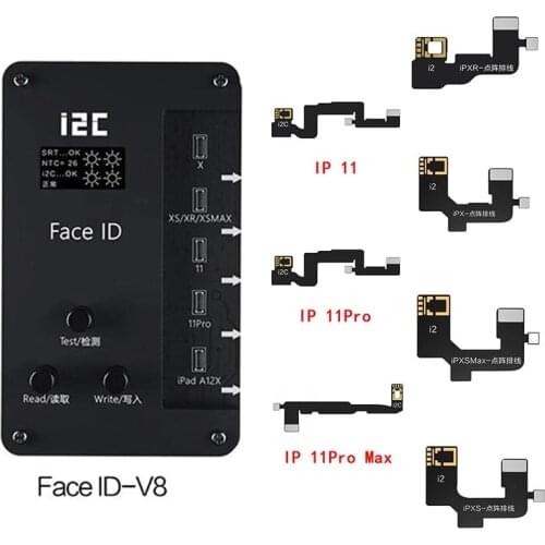 I2C matrix detection iface V8 Programmer for Fix iPhone X XS 11 pro max Face ID Not Working Camera Lattice Repair Face ID Dot