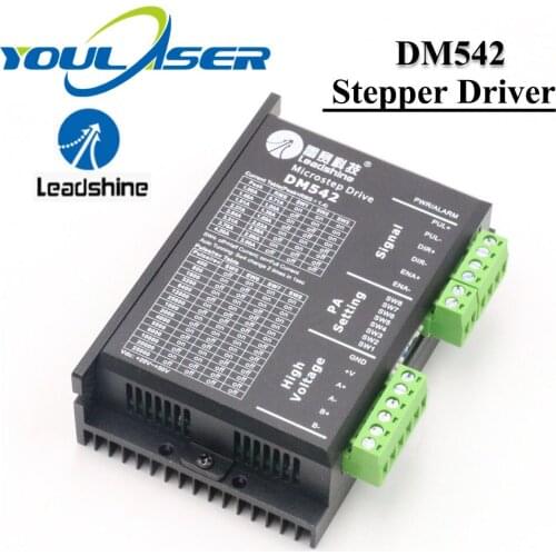 Leadshine 2 Phase Stepper Driver DM542 for Analog Digital Stepping Motor Controls
