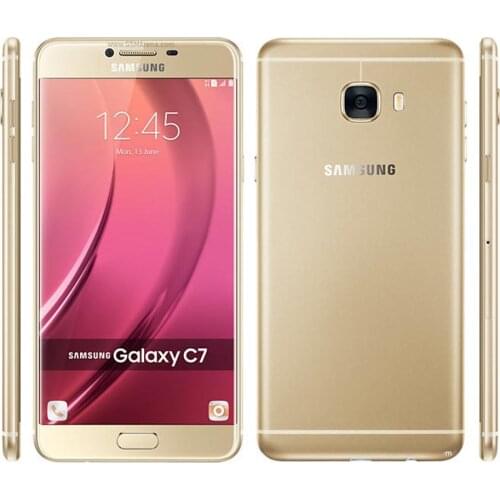 Original Samsung Galaxy C7 C7000 5.7 Inch 4GB RAM 32GB ROM 16.0MP LTE 4G Octa Core 3300mAh Dual SIM Android 6.0 Mobile Phone