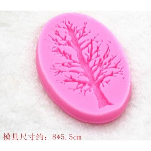 P642Tree DIY gypsum perfume mould scented wax brand mould essential oil fragrance mold