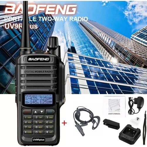 Baofeng walkie-talkie UV-9R Plus 8W IP67 waterproof walkie-talkie portable dual-band handheld two-way wireless 1800MAH