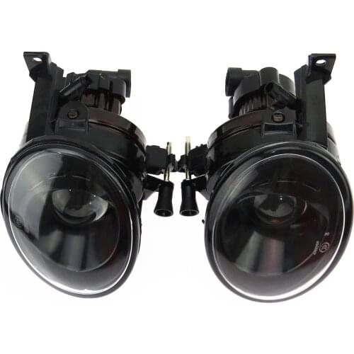 SCJYRXS Fog Lamp Front Convex Lens Halogen Fog Lights For VW Beetle Golf 6 Caddy EOS Tiguan 5K0941699 5KD941699 5K0941700