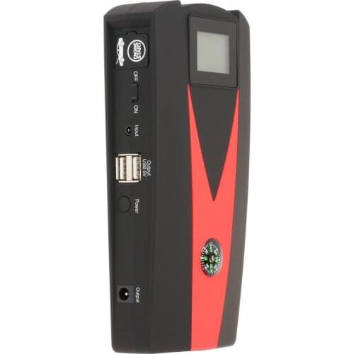 Car Jump Starter 12000mAh Portable Charger Power Bank w/LED Flash Light EU