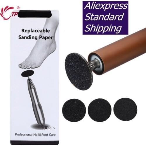 Replaceable Sandpaper For Pedicure Disc Cuticle Callus Remove Tool Electric Foot File Callus Hard Dead Skin Remove Pedicure Tool
