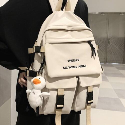 New fashion Waterproof Men Big Backpack Nylon Business Travel Black Rucksack College School Bag For Teenage Girl Female