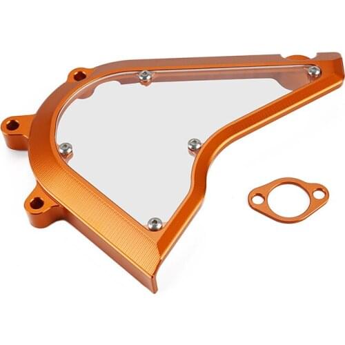 Front Sprocket Guard Chain Cover Protector For KTM 390 Duke 2017 2018 2019 Duke390 Transparent Case Saver Motorcycle