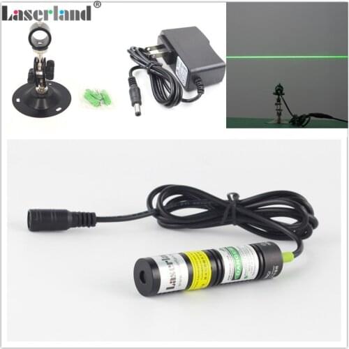1875 532nm 10mW 20mW 30mW 50mW Line Green Laser Generator Module Diode Locator Marker Alignment for Wood Stone Cutting Cutter