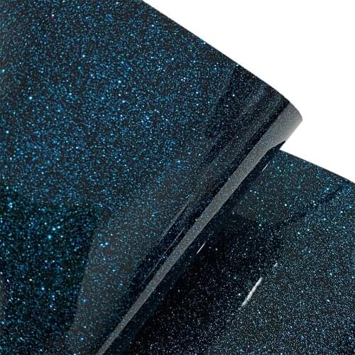 Crystal Glitter Sparkling Reflective Smooth PU Synthetic Leatherette Fabric Sheet for Making Bag/Decorative/Sewing