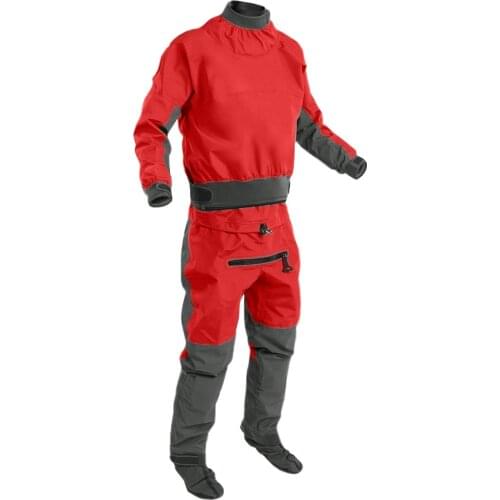 3 Layers Waterproof Material Paddling Splash Sailing Surfing Kayaking Drysuits For Men DM1