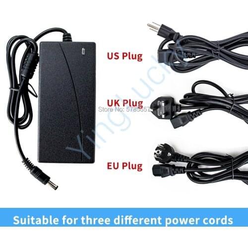 Pandora Box Console Accessories 12V 3A cable power adapter EU/US/UK Plug for coin operated game arcade cabinet machine DIY parts