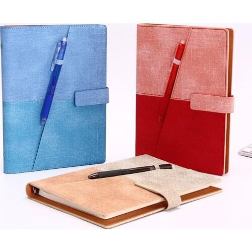 2021 New Arrival Erasable Notebook Notepad Leather Diary A5 Office School Supplies Drawing Sketch Horizontal Line Blank 50 Pages