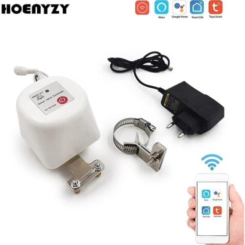 1/2" 3/4" 1" Smart Wifi Gas Manipulator Garden Water Valve DN15/DN20/DN25 Shut Off Timers Controller Tuya Alexa Google Assistant