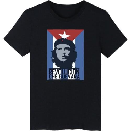 Che Guevara Hero Men T Shirt High Quality Printed 100% Cotton Short Sleeve T-Shirt Hipster Pattern Tshirt Tops Cool Men Clothing