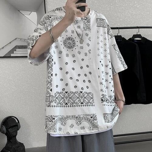 Mens Cotton Fashion T-shirt Funny Mens Summer Tshirts Male Oversized Tee Shirts 5XL Casual T Shirt Tee For Man Streetwear