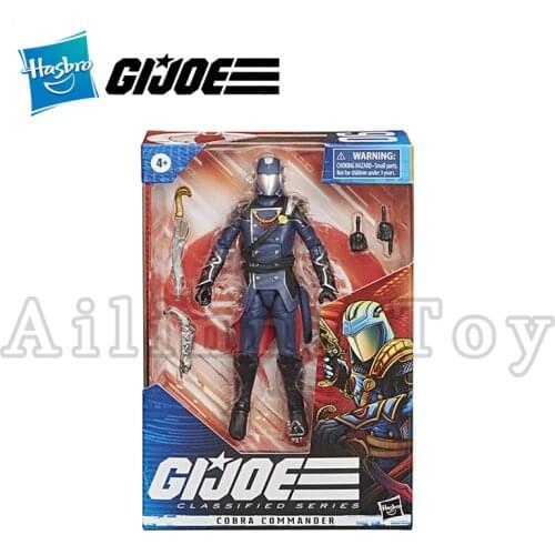 Hasbro G.I.JOE 1/12 6inch Action Figure Classified Series Commander Anime Model For Gift Free Shipping