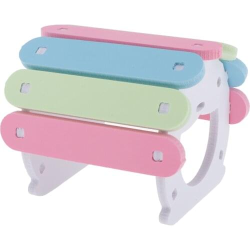 Hamster Climb Bridge Exercise Toy Rainbow Ladder Ecological Board