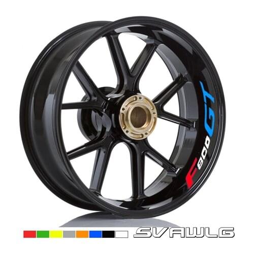 Motorcycle Wheel Sticker Decal Reflective Rim Bike Motorcycle Suitable for BMW F800 GT