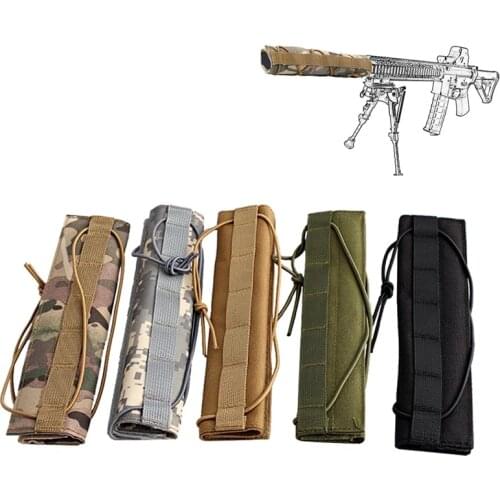 Nylon 8.66" 22cm Suppressor Mirage Heat Cover Shield Sleeve Muffler Shooting
