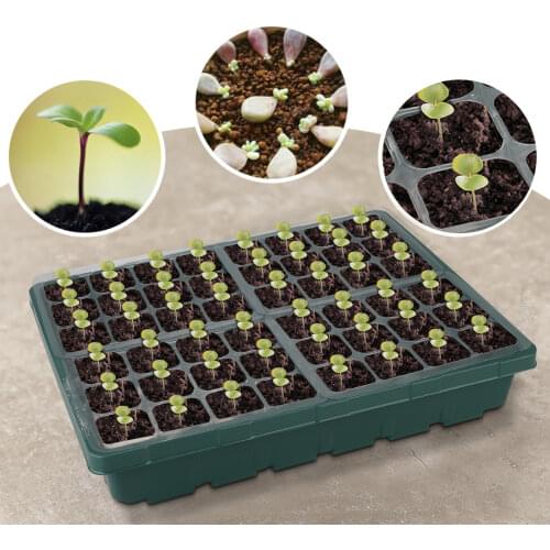 Organic Seedling Pots Garden Plant Pot Plant Pot Peat Pots Seedling Tray Organic 48 Hole Greenhouse Supply Greenhouse Supply
