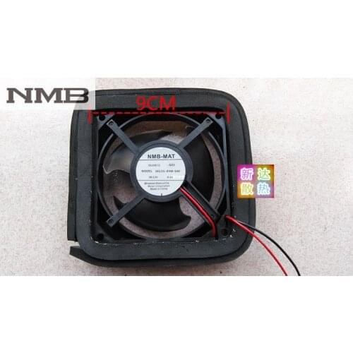 Original For NMB 3612JL-04W-S40 12V 0.3A 9cm Refrigerator cooling fan