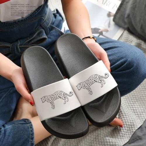Fashion Shoes Women Thick Platform Home Slippers Summer Beach Soft Slide Sandals female Shoes Open Toe Non-slip slipper Ladies
