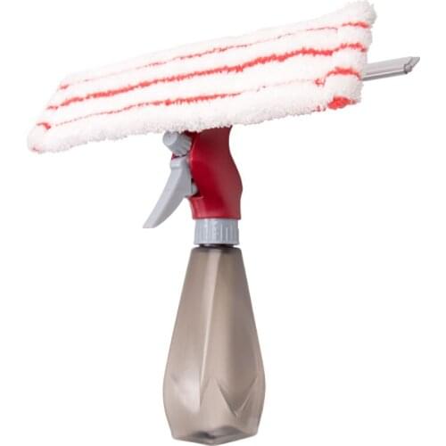 3 in1Spray Glass Brush Kit Multifunctional Double-Sided Window Scraper Cleaner Cleaning Tool