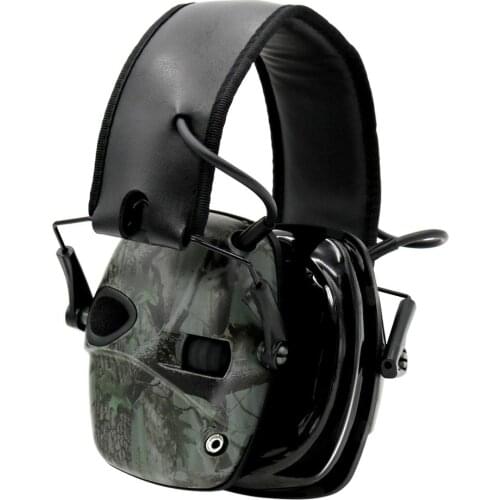 Tactical electronic shooting earmuffs silicone earmuffs version outdoor anti-noise hearing protection noise-cancelling headphone