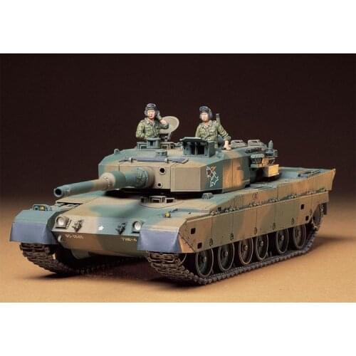 Tamiya 35208 1/35 Japan Ground Self Defense Force Type 90 Tank Assembly Model Building Kits For Adults Hobby Collection