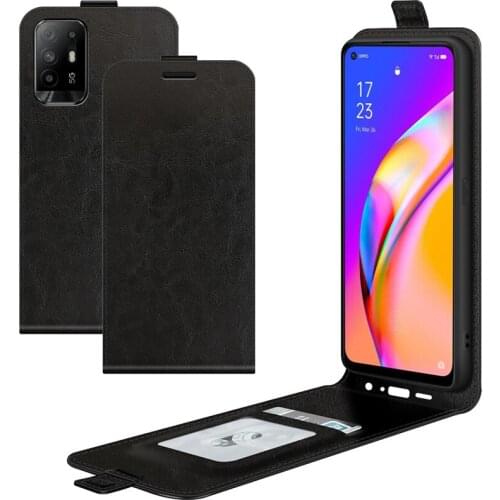 For OPPO A94 5G Case Flip Leather Cases For OPPO A94 5G F19 Pro Plus 5G Reno 5Z High Quality Vertical Wallet Leather Case