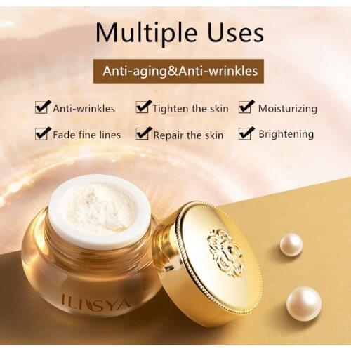 Pearl Essence Face Cream Moisturizing Whitening Face Skin Care Anti Wrinkles Tighten Firm Repair