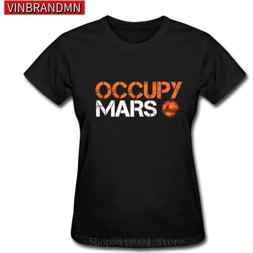 Space X T-Shirt Elon Musk T Shirt Women SpaceX Heavy Falcon Tshirt StarmanX Occupy Mars Clothing Tesla Roadster Tee shirt Camisa