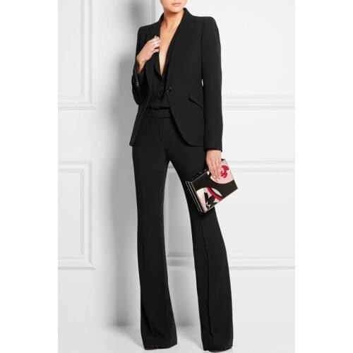 Women Ladies Custom Made Office Business Tuxedos Formal Work Wear Suits Bespoke