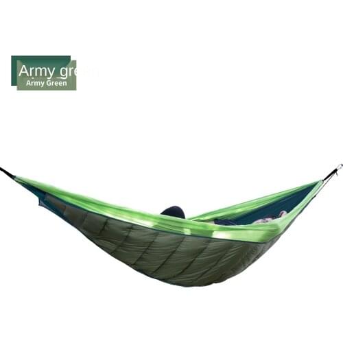 Outdoor Thickened Hammock Thermal Cover Winter Sleeping Bag Leisure Thermal Insulation Cotton Hammock Camping Bed