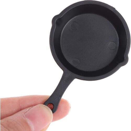 1Pcs Creative Mini Pan Doll House Kitchen Small Frying Pan Casserole Accessories