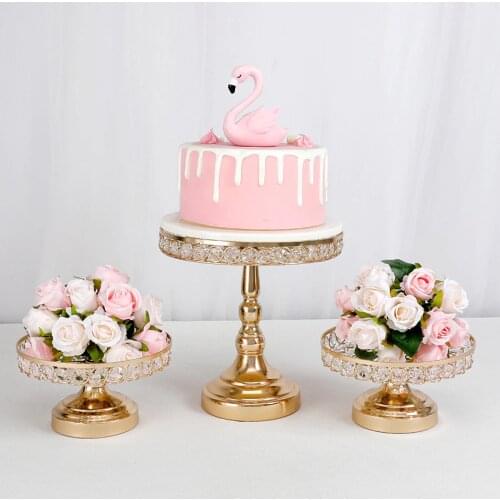 1pcs/lot Cupcake 1 tier Cake stand set Gold Color Hollow Style