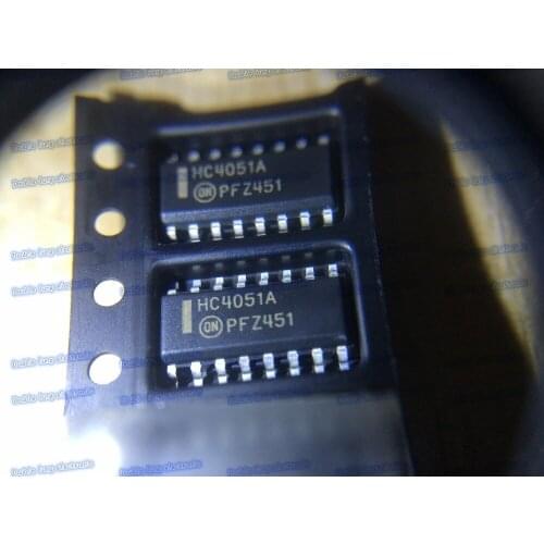 10PCS/LOT MC74HC4051ADR2 MC74HC4051AD 74HC4051 HC4051A SOP-16 Analog Multiplexers/Demultiplexers
