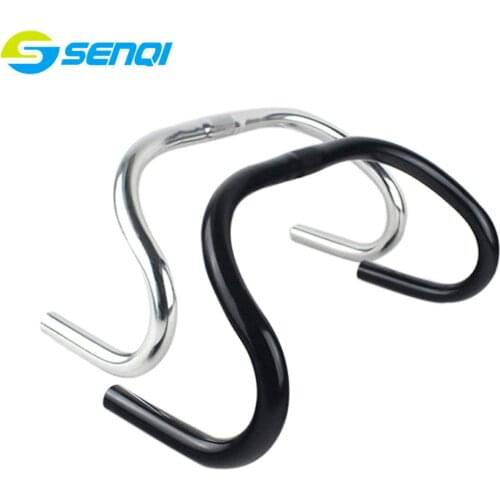 2016 New Solid Colour Horns Road Bike Handlebar Aluminum Dead Coaster Bend Bar CBH008