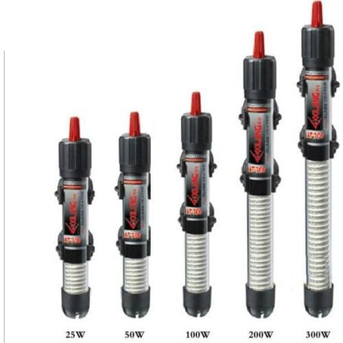 50W/100W/200W/300W Aquarium Mini Submersible Fish Tank Adjustable Water Heater