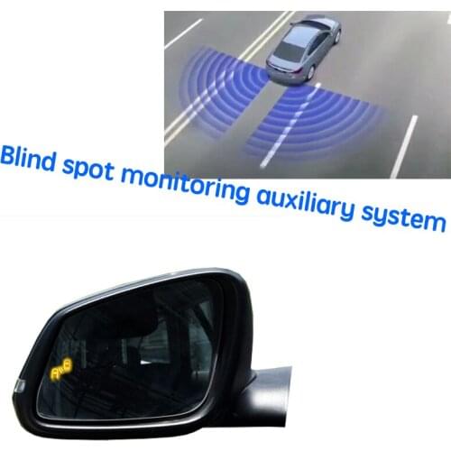 Car BSD BSM BSA Blind Area Spot Warning Drive Mirror Rear Radar Detection System For BMW X1 E84 2009~2015