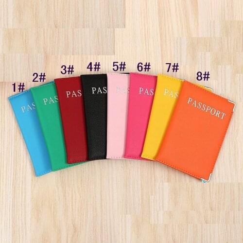 New Brand 100pcs Travel Passport Case Card Packge Unisex World Universal Travel Passport Pouch Business Passport Cover