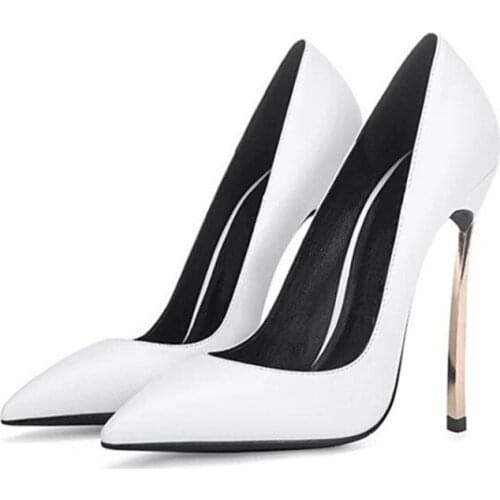 GOOFLORON Leather Pumps