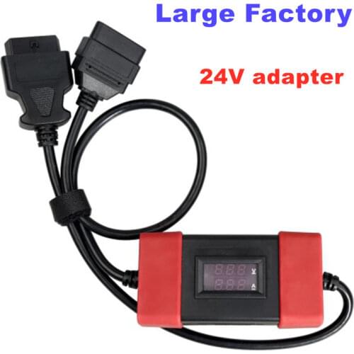 24V to 12V Truck Adapter For Launch X431 Easydiag 2.0/3.0 Golo 3 OBD2 Scannner Heavy Duty