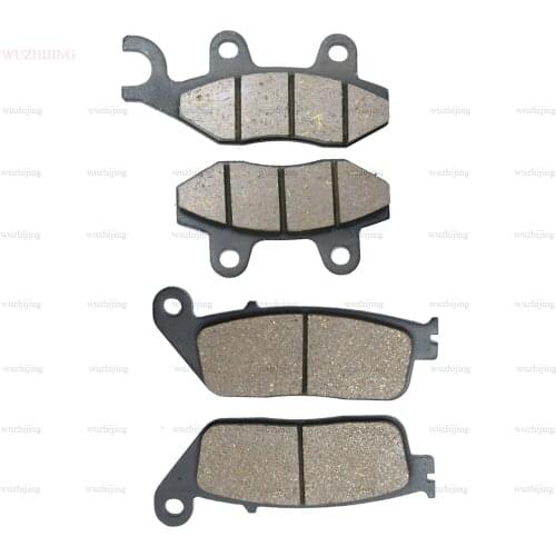 Brake Pad set fit TRIUMPH Bonneville SE (09-15) New Church (15-16) T100 (02-04) Black (05-17) T214 (15) Front Rear