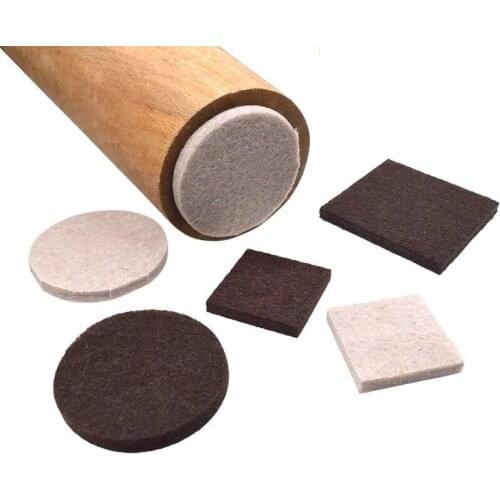 Non-slip Self Adhesive Rubber Feet Anti Slip Pads Table Chair Floor Protectors Mat Round Sticky Pad For Chair Leg