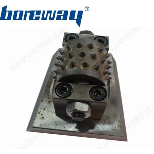 High quality For Litch Surface 45S Frankfurt Diamond Rotary Bush Hammer Roller