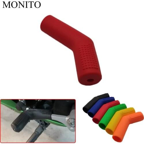 Motorcycle shift lever protective cover gear shifter protector case For Triumrh THRUXTON TIGER 800 1050 1200 XC/XCX/XR TT 600