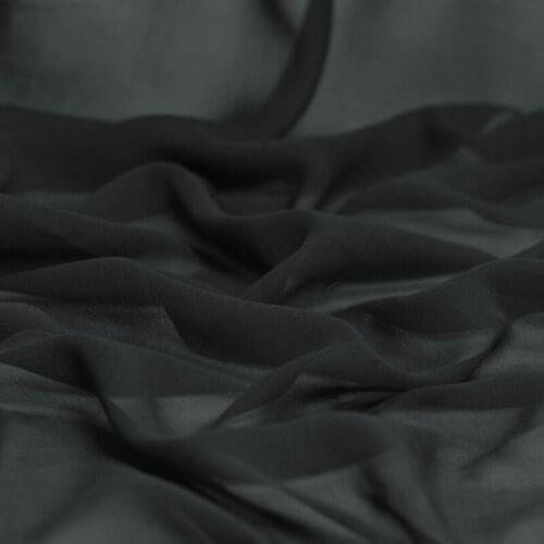 100% pure silk georgette 8mm 114cm 45"width dark shadow color mulberry silk fabric for dress, shirt NO.58