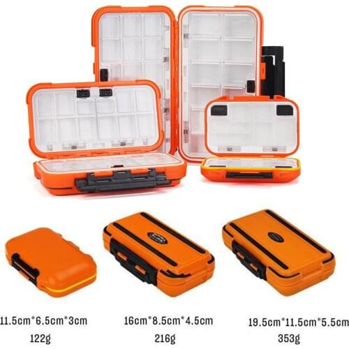 12-30 Compartments ABS Strong Fishing Tackle Boxes Fishing Lures Storage Boxes Case Fishing Spoons Accessories And Equipment Kit