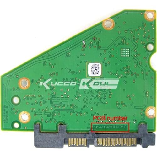 Hard drive parts PCB logic board printed circuit board 100710248 for Seagate 3.5 SATA hdd data recovery ST4000DM000 ST4000VN000