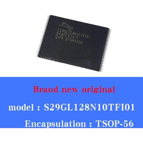 5/pcs Lot New original S29GL128N10TFI01 S29GL128P TSOP-56 new memory chip